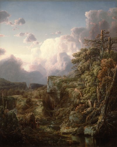 Horská krajina, 1854. od William Louis Sonntag