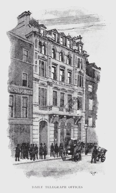 Denní telegrafní úřady (litho) od William Luker