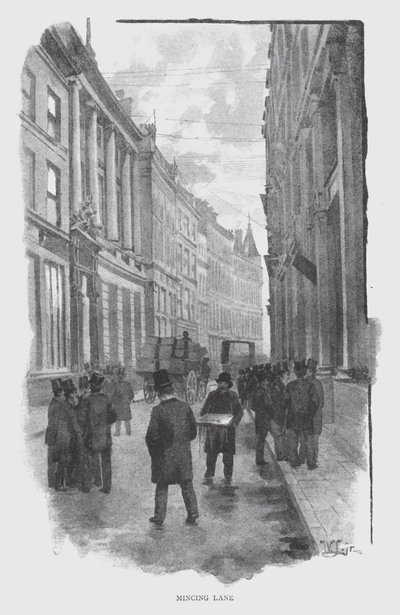 Mining Lane (litho) od William Luker