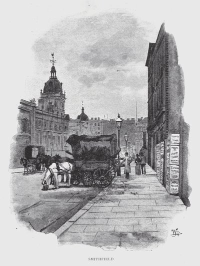 Smithfield (litho) od William Luker