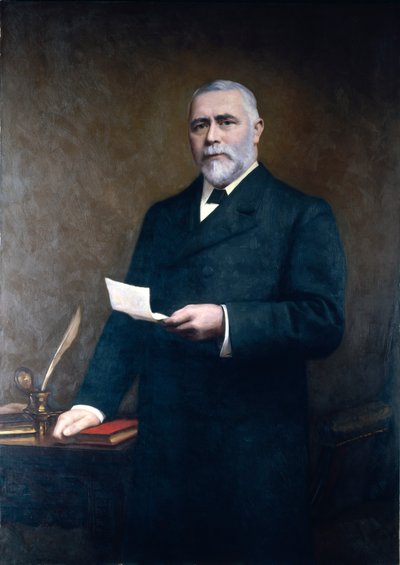 Sir William White (1845-1913), asi 1902 (olej na plátně) od William Mainwaring Palin