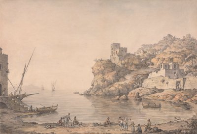 Pobřeží poblíž Neapole od William Marlow