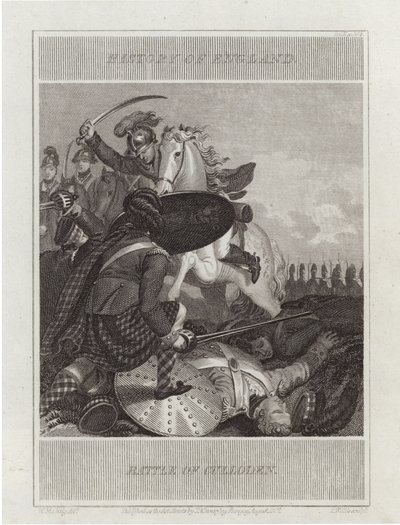 Bitva o Culloden od William Marshall Craig
