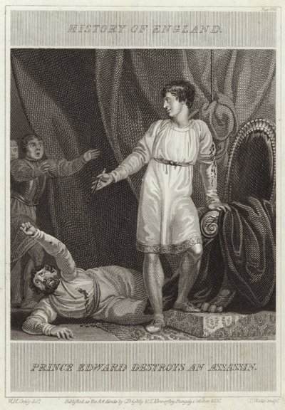 Princ Edward zničí vraha od William Marshall Craig