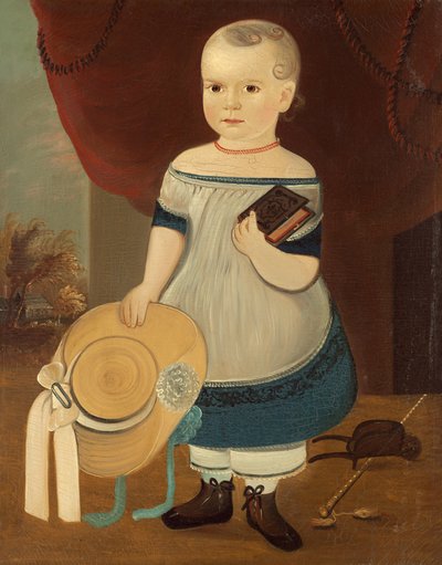 Dítě se slaměným kloboukem, c. 18461873. od William Matthew Prior