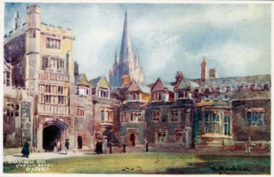 Brasenose College, Old Quad od William Matthison