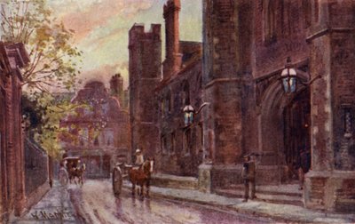 Vstupní brána, Queens College od William Matthison
