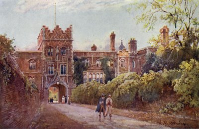 Gateway of Jesus College od William Matthison
