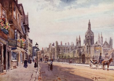 Gateway of Kings College, Kings Parade od William Matthison