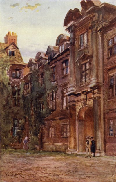 Gateway of St Catherines College od William Matthison