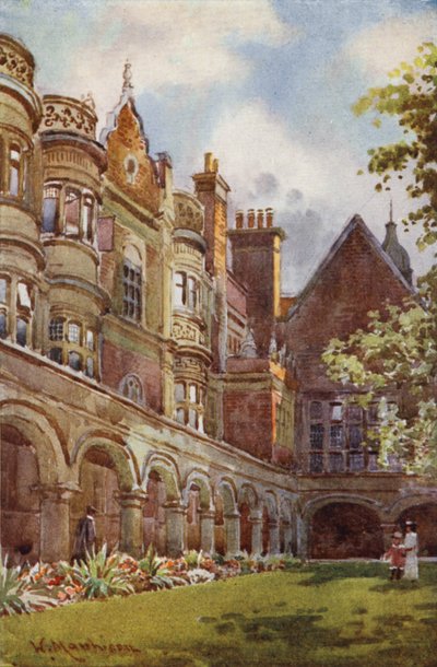 The Cloister Court, Sidney Sussex College od William Matthison