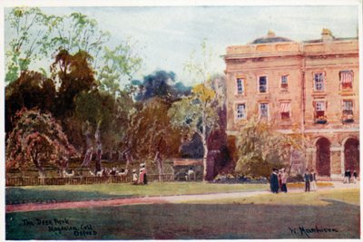 Deer Park, Magdalen College, Nové budovy od William Matthison