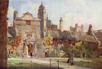 Brána ctnosti, Gonville and Caius College od William Matthison