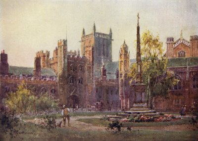 Brána a věž St Johns College od William Matthison