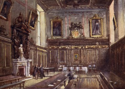 Sál Clare College od William Matthison
