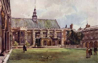 Hala Trinity College z Neviles Court od William Matthison