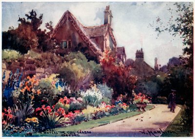 Zahrada Worcester College od William Matthison