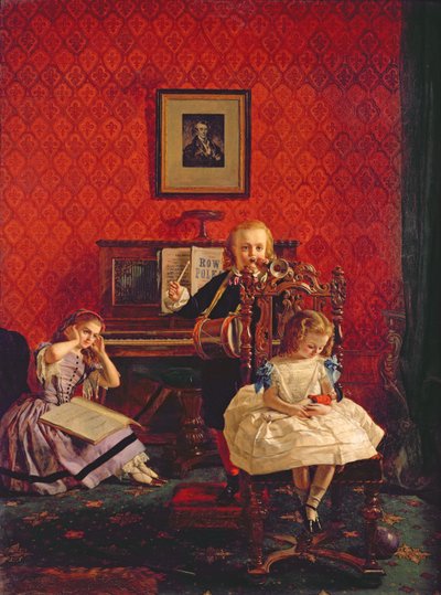 Music Hath Charms, 1861 od William Maw Egley