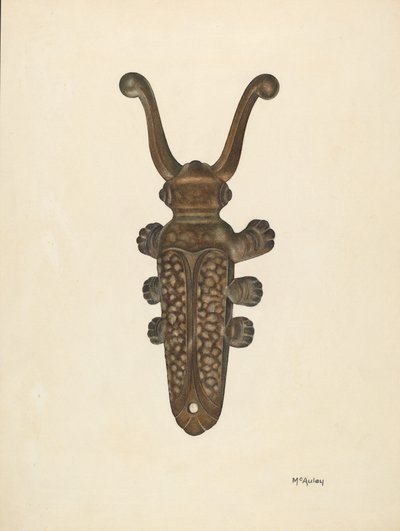 Bootjack, c. 1940. od William McAuley
