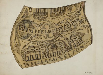 Powder Horn, c. 1937. od William McAuley