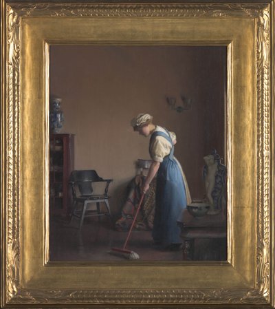 Zametání dívek, kolem roku 1912 od William McGregor Paxton