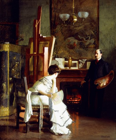 Ve studiu od William McGregor Paxton