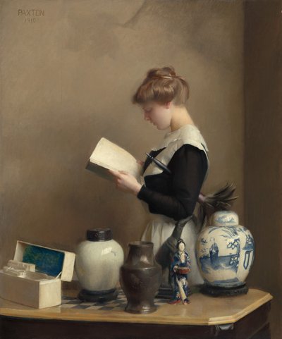 Pokojská od William McGregor Paxton
