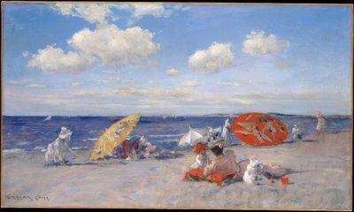 Am Meer od William Merritt Chase