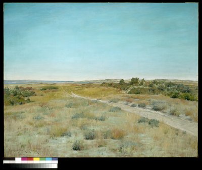 První dotek podzimu (olej na plátně) od William Merritt Chase