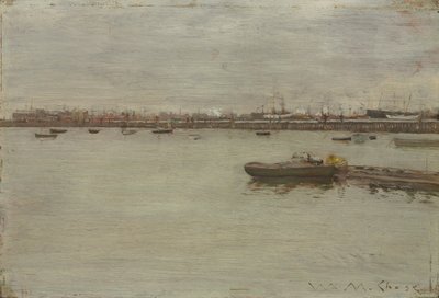 Gray Day on the Bay, c. 1886. od William Merritt Chase