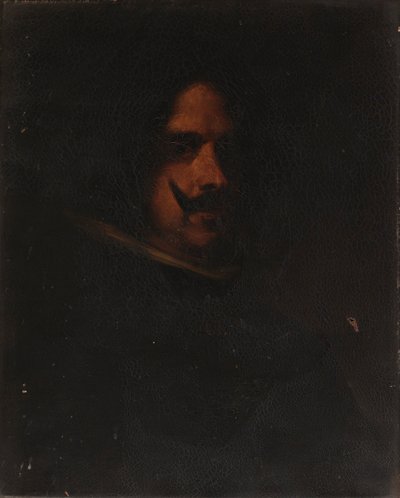 Hlava muže od William Merritt Chase