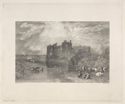 Hrad Carew, Pembroke od William Miller
