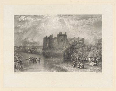 Hrad Carew, Pembroke od William Miller