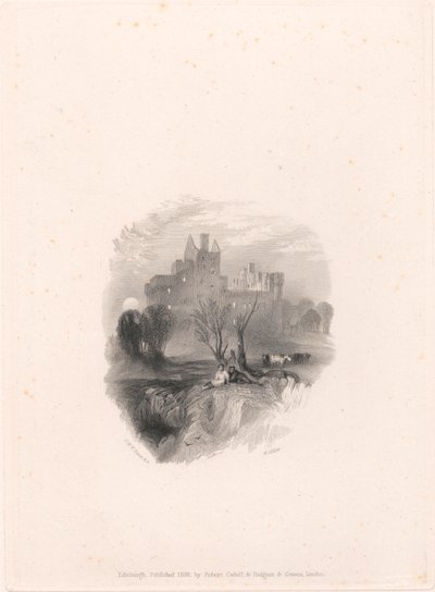 Hrad Craigmillar od William Miller