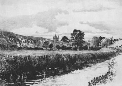 Amersham a řeka Misbourne, 1904. od William Monk