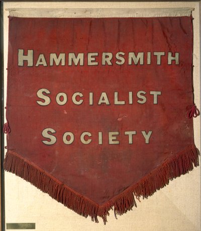 Banner Hammersmith Socialist Society (textil) od William Morris