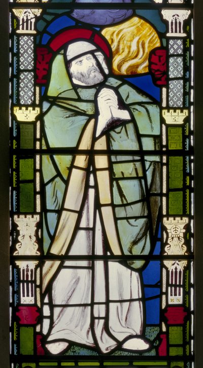 Banstead, All Saints, Morris Marshall & Faulkner & Co, William Morris, Ezekiel od William Morris