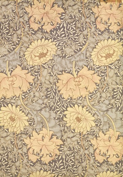 Design tapety "Chryzantéma", 1876 od William Morris