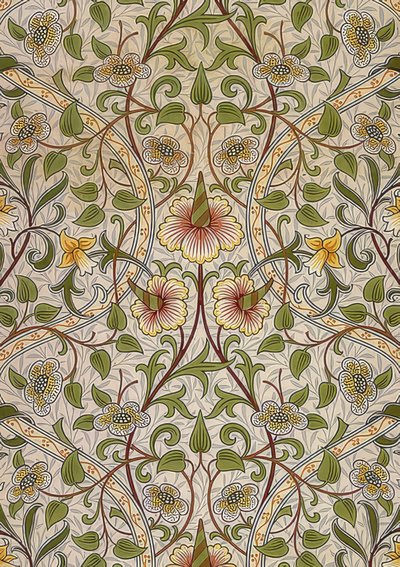 Dekorační látka. 1876-90 od William Morris