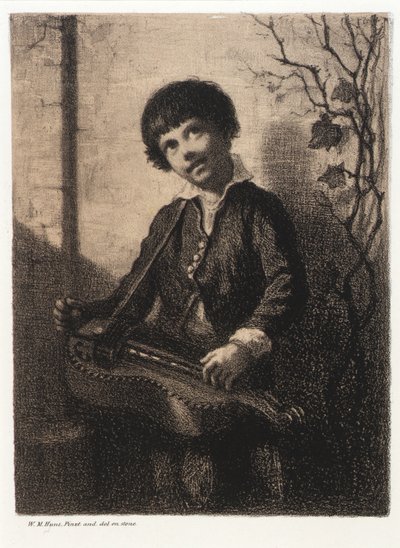 Hurdy-Gurdy Boy od William Morris Hunt
