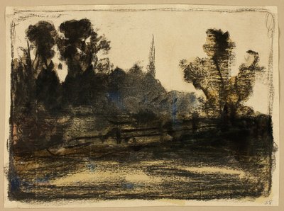 Krajina od William Morris Hunt