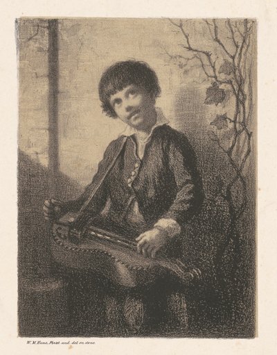 Hurdy-Gurdy Boy od William Morris Hunt