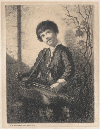 Hurdy Gurdy Boy od William Morris Hunt