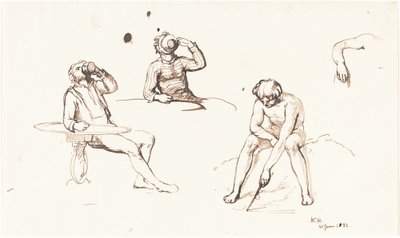 Figurové studie od William Mulready
