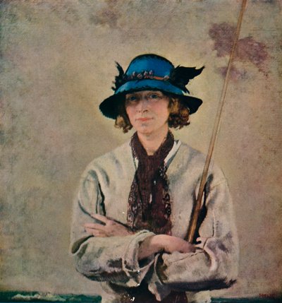 Rybář, c1912 od William Newenham Montague Orpen
