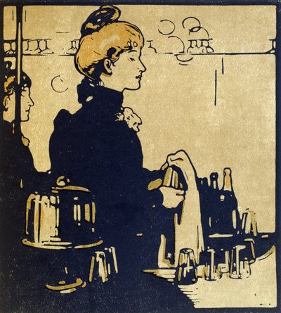 Barmaid, ilustrace z 