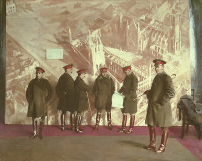 Kanadský štáb ústředí od William Nicholson