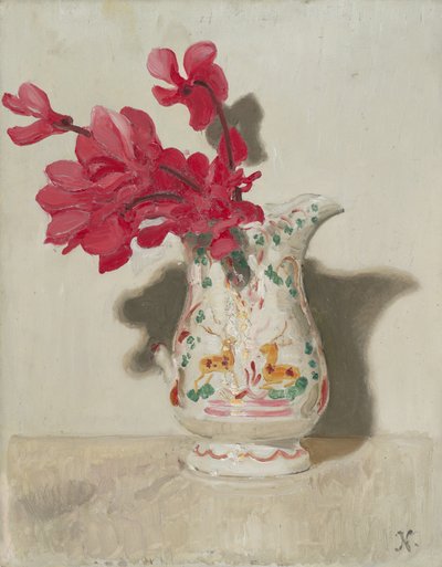 Cyclamen, cca 1937 (olej na panelu) od William Nicholson