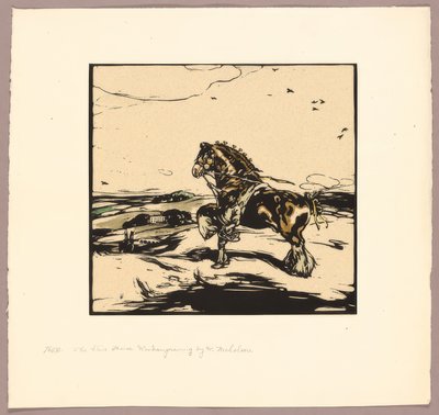Shirský kůň od William Nicholson