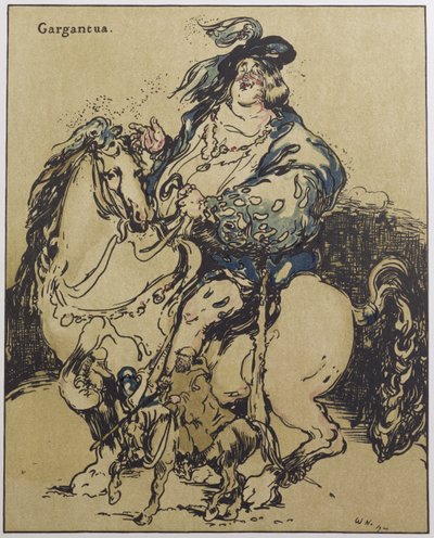 Gargantua, ilustrace z 
